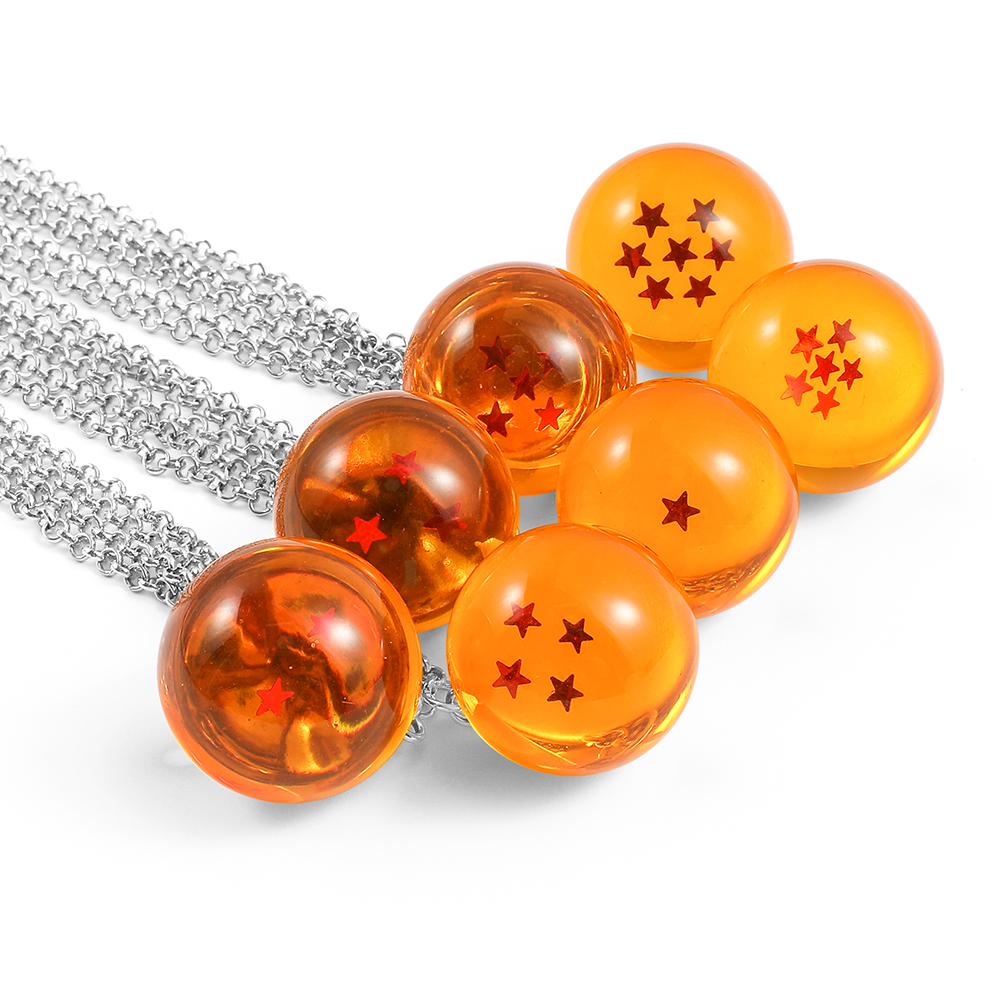 Anime Pendant Necklace - Dragon Ball Series Necklace Charms 1-7