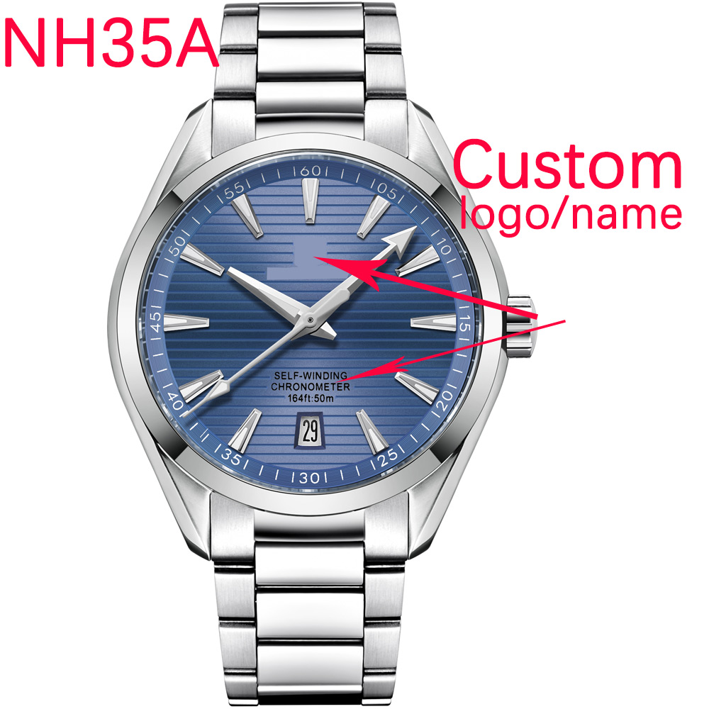 Watch Accessories - Luxury NH35 Movt Custom Logo 41mm