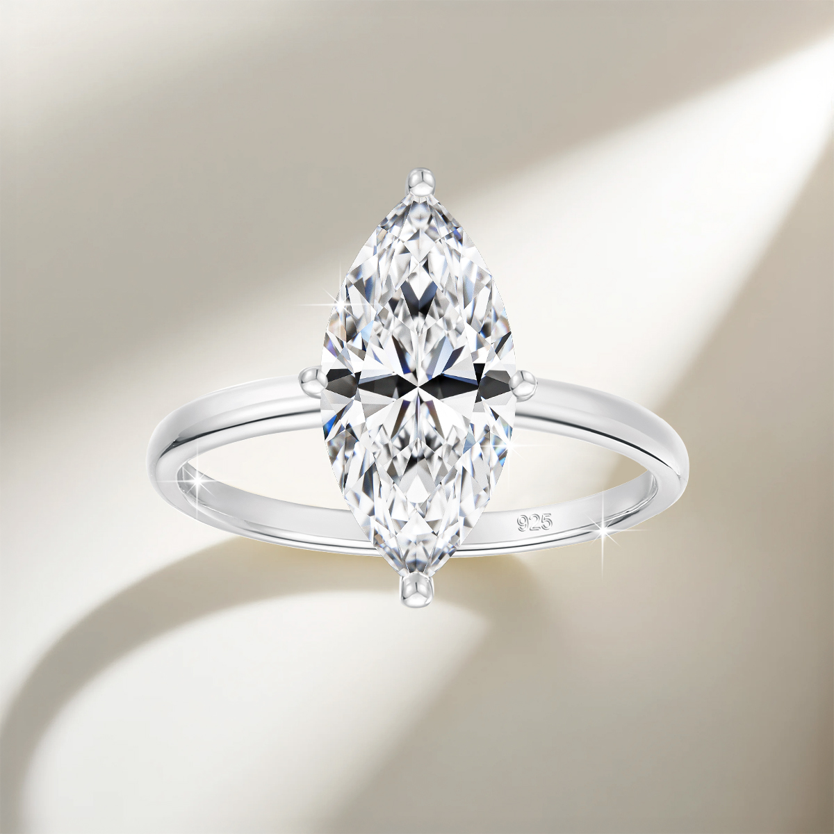 GRA 2/3CT Moissanite Engagemen - Moissanite Engagement Ring 1 Carat 评论和价格