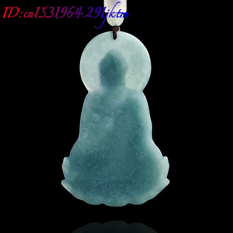 Natural Burmese Jadeite Buddha - Necklaces 评论和价格