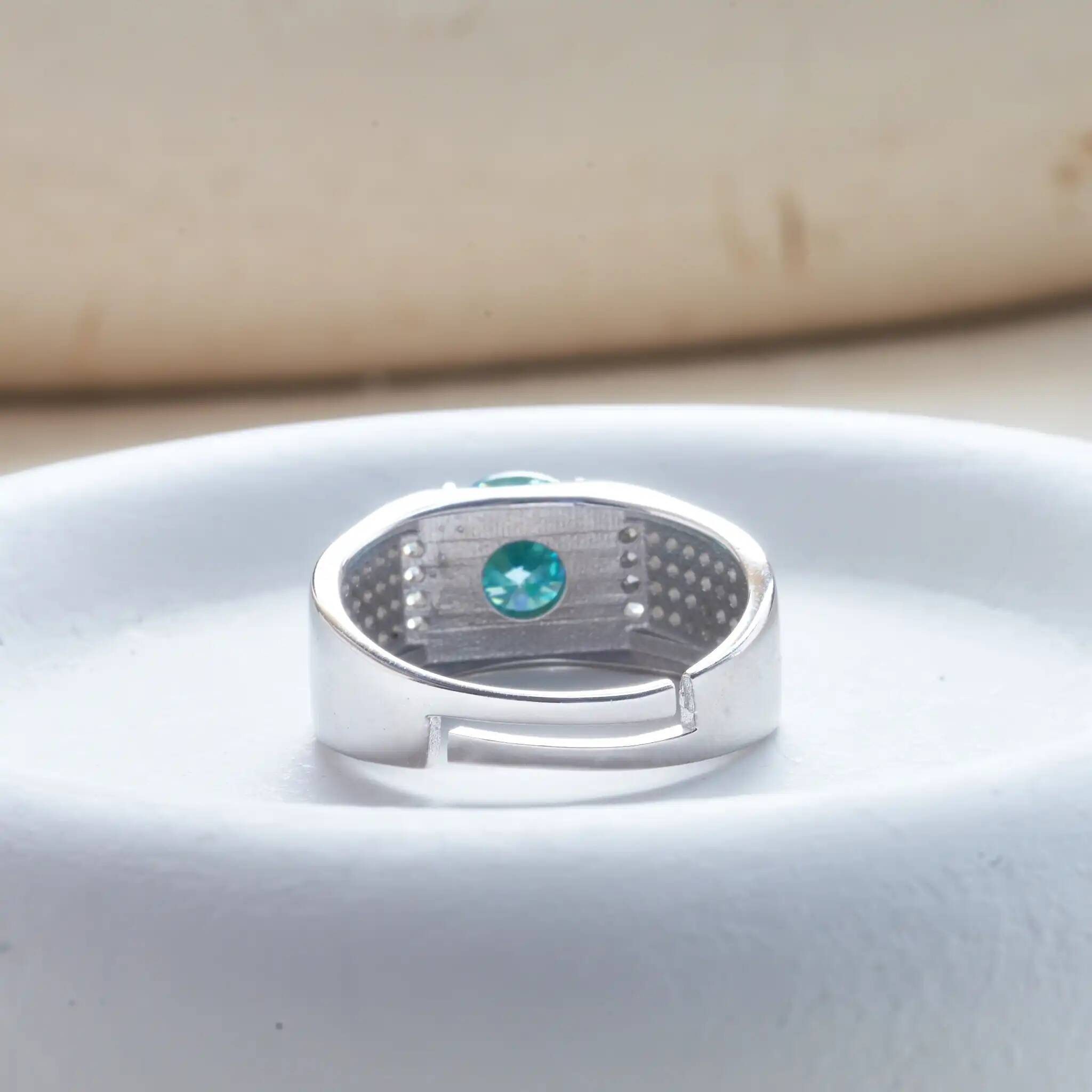 1 carat natural blue color moi - Moissanite Engagement Ring 1 Carat 评论和价格