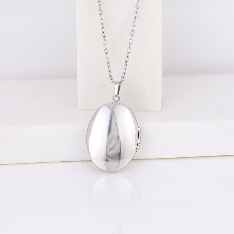 Vintage Silver Color Openable  - Heart Locket Necklace Photo 评论和价格
