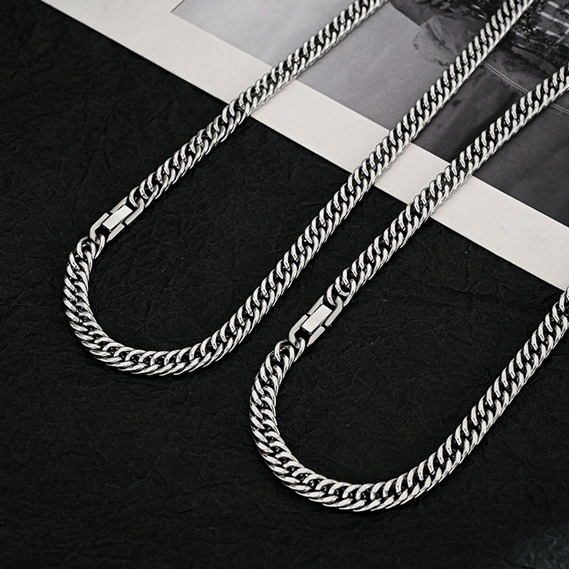 7 MM Stainless Steel Cuban Cha - Cuban Link Chain 12Mm 评论和价格