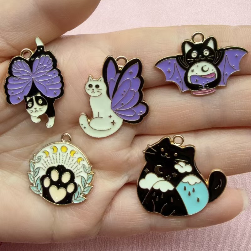 10pcs Butterfly Cat Love Korea - Earrings 评论和价格