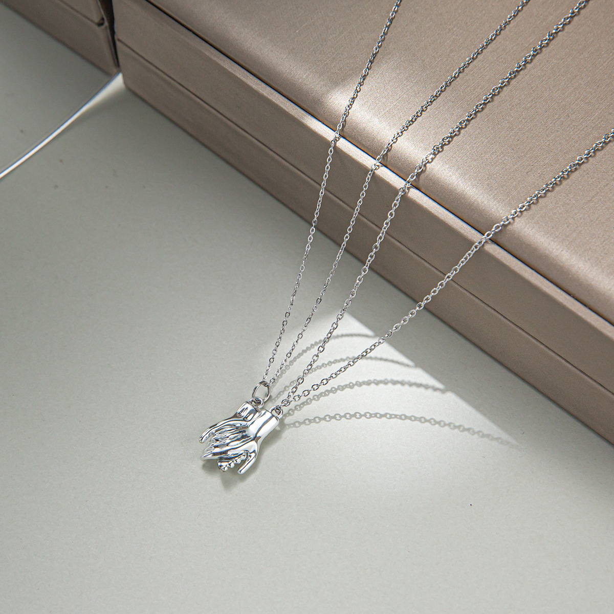 2Pcs/Set Couple Matching Neckl - Magnetic Couple Matching Necklaces 评论和价格