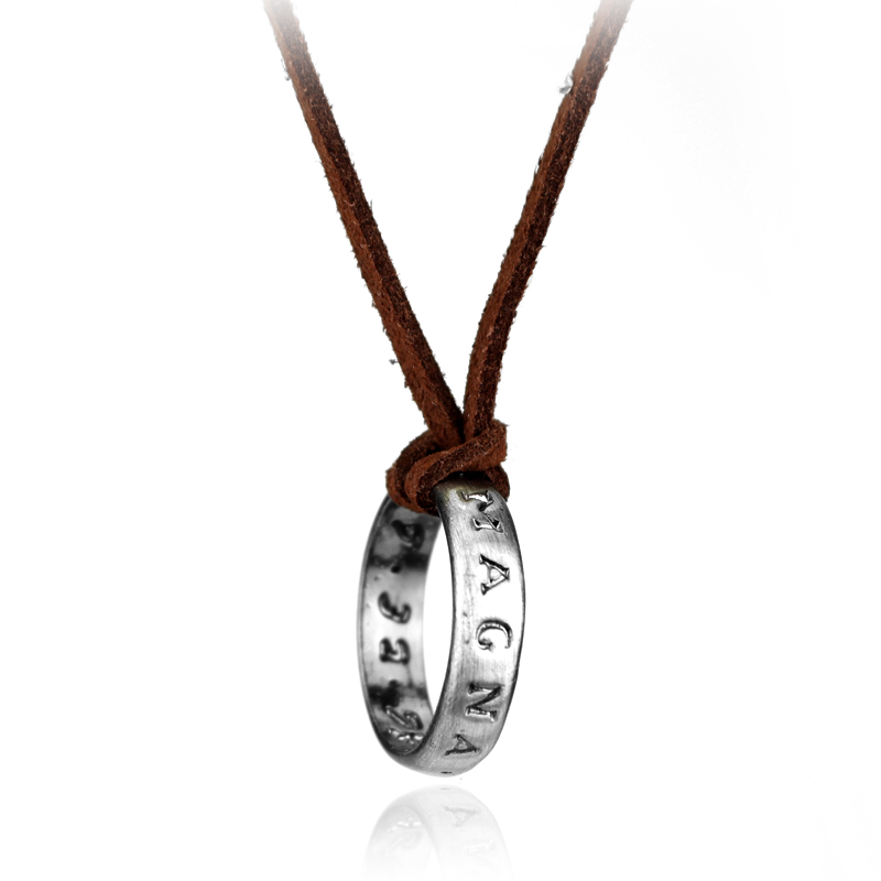 Game Anime Leather Chain Ring  - Anime Pendant Necklace 评论和价格