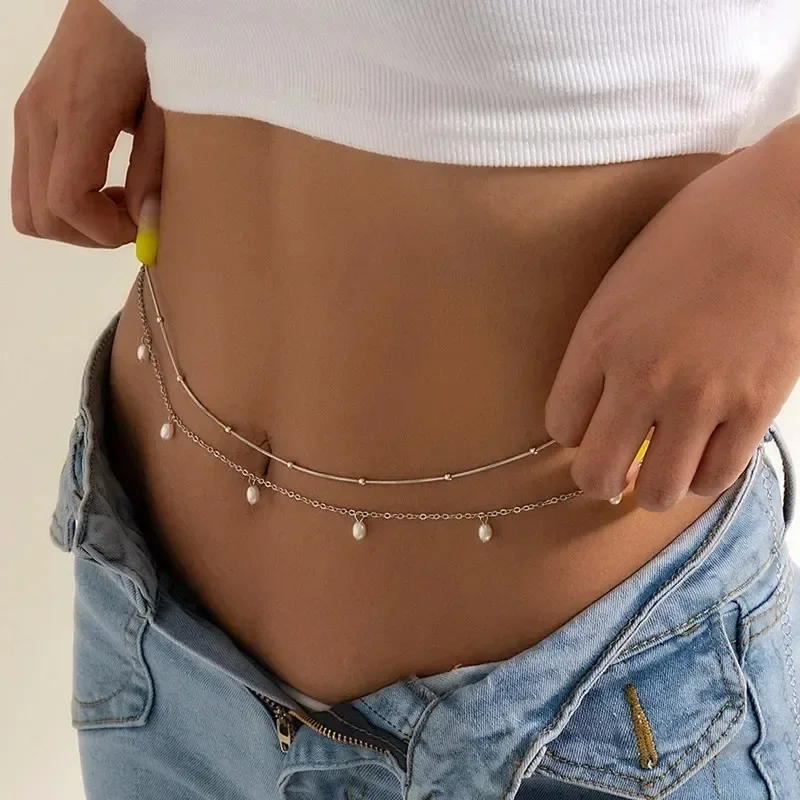 New Charm Sexy Double Layer Bu - Body Jewelry 评论和价格