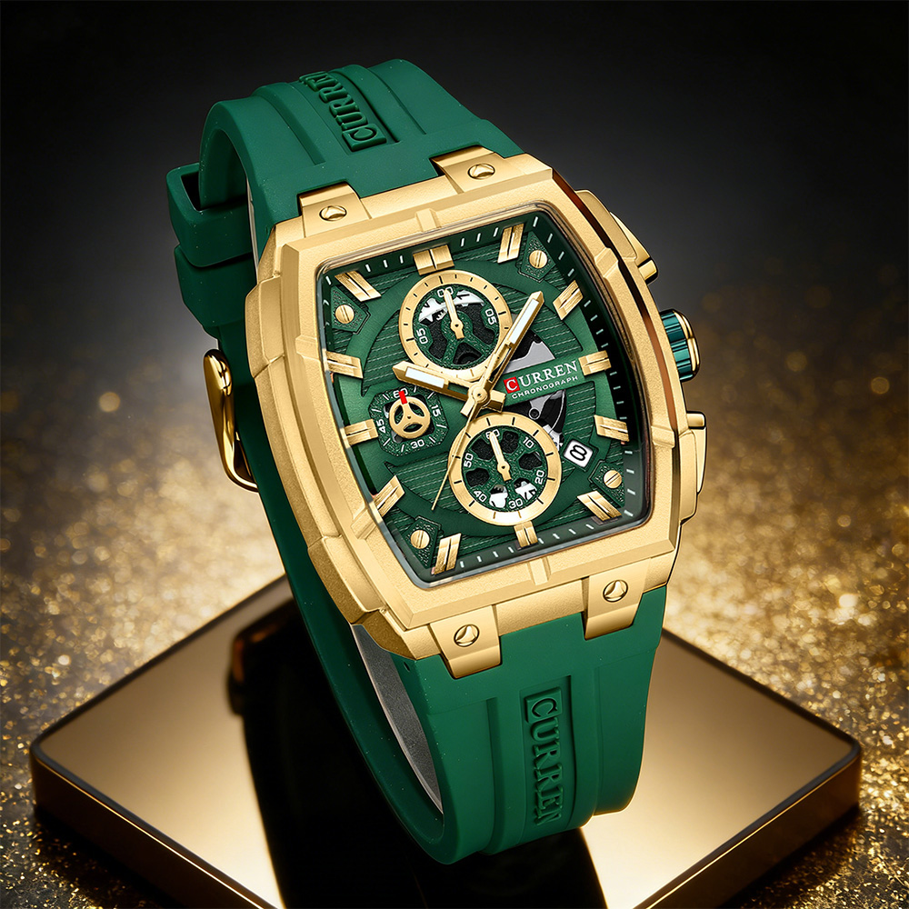CURREN Luxury Vintage Watch fo - Watch Accessories 评论和价格