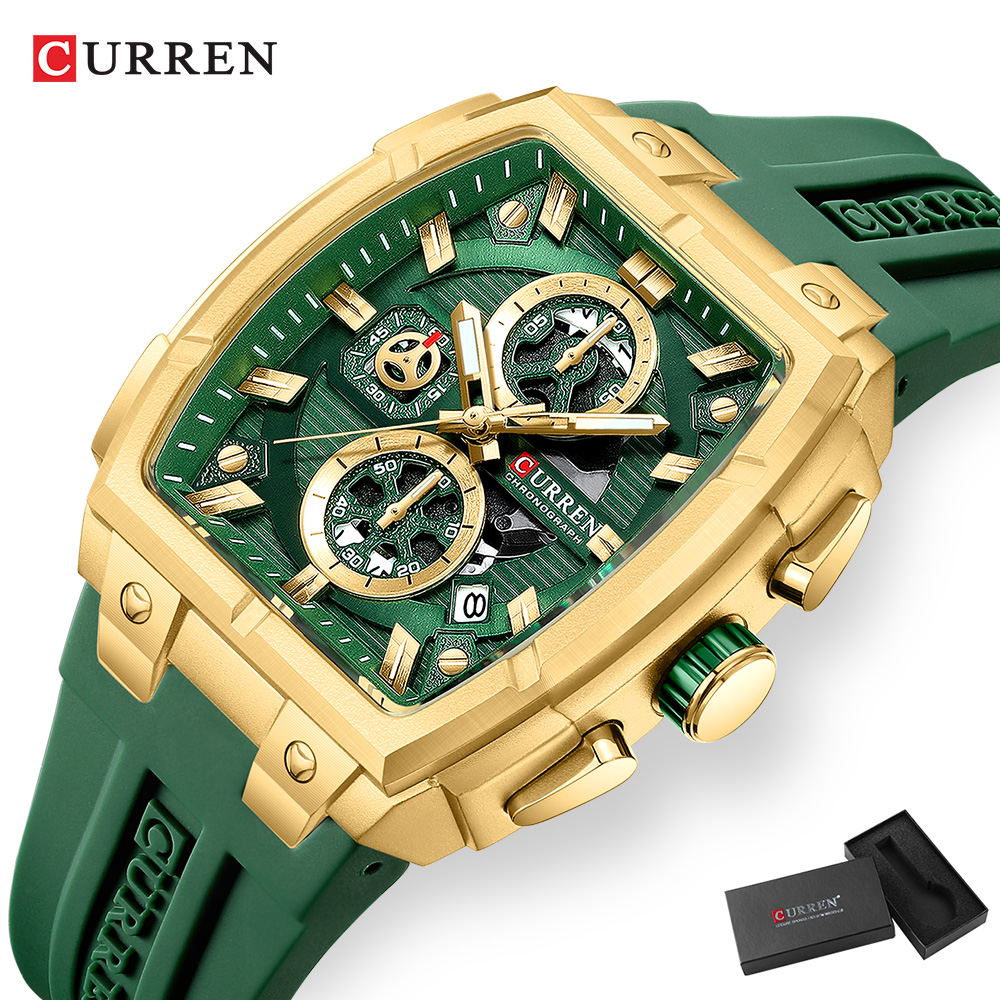 CURREN Luxury Vintage Watch fo - Watch Accessories 评论和价格