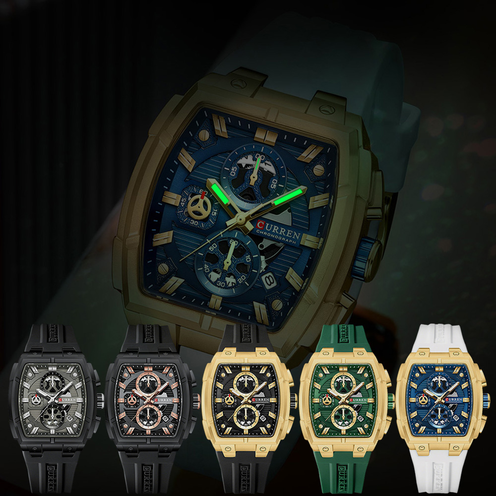 CURREN Luxury Vintage Watch fo - Watch Accessories 评论和价格