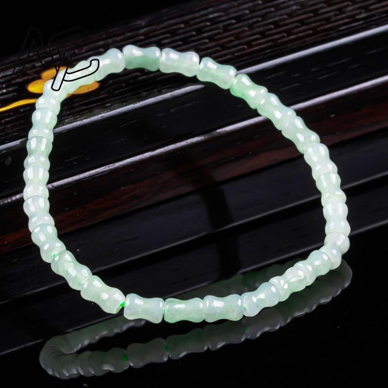 New Real Natural A Good Jade B - Bracelets 评论和价格