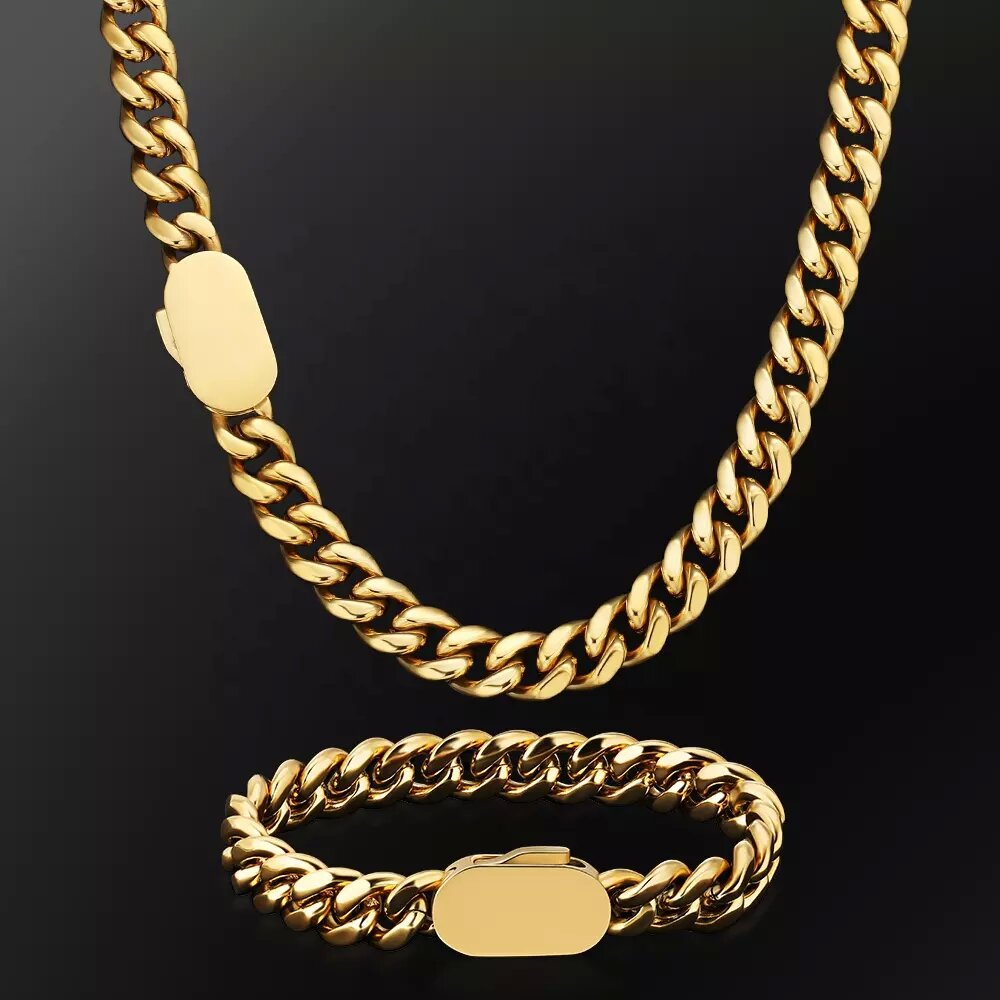 6-12mm Width New Style Stainle - Cuban Link Chain 12Mm 评论和价格