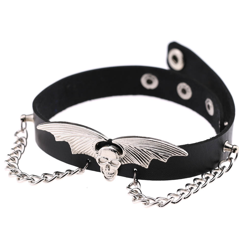 Trendy Punk Spike Rivet Leathe - Goth Punk Spike Choker 评论和价格