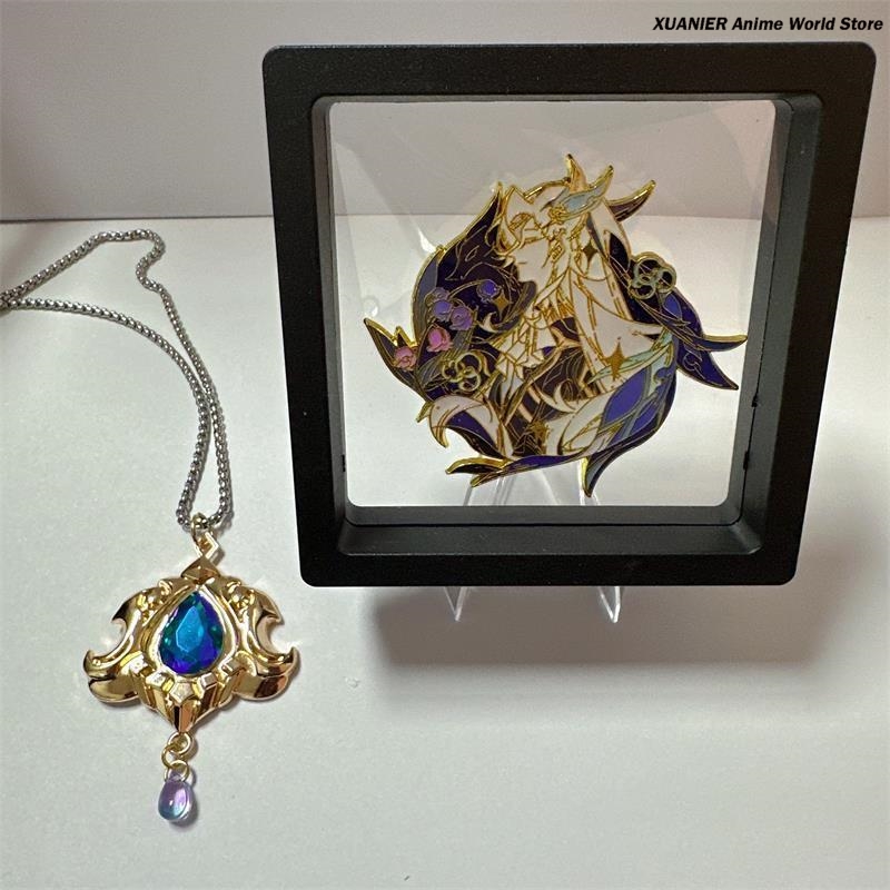 Anime Neuvillette Metal Badge  - Anime Pendant Necklace 评论和价格