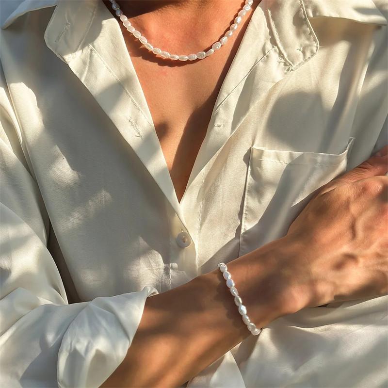 New Fashion Simple Imitation P - Pearl Choker Necklace Vintage 评论和价格
