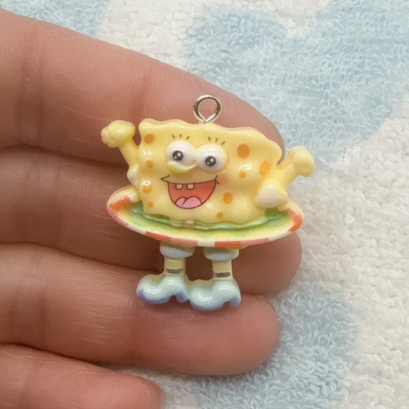 10pcs cartoon resin pendant, D - Earrings 评论和价格