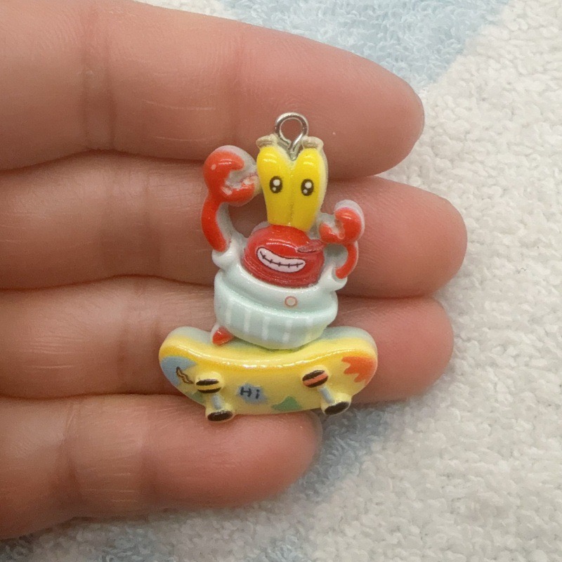 10pcs cartoon resin pendant, D - Earrings 评论和价格