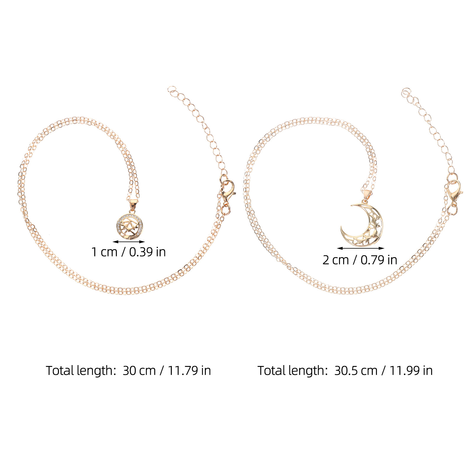 1Pair Sun Moon Necklace Couple - Magnetic Couple Matching Necklaces 评论和价格