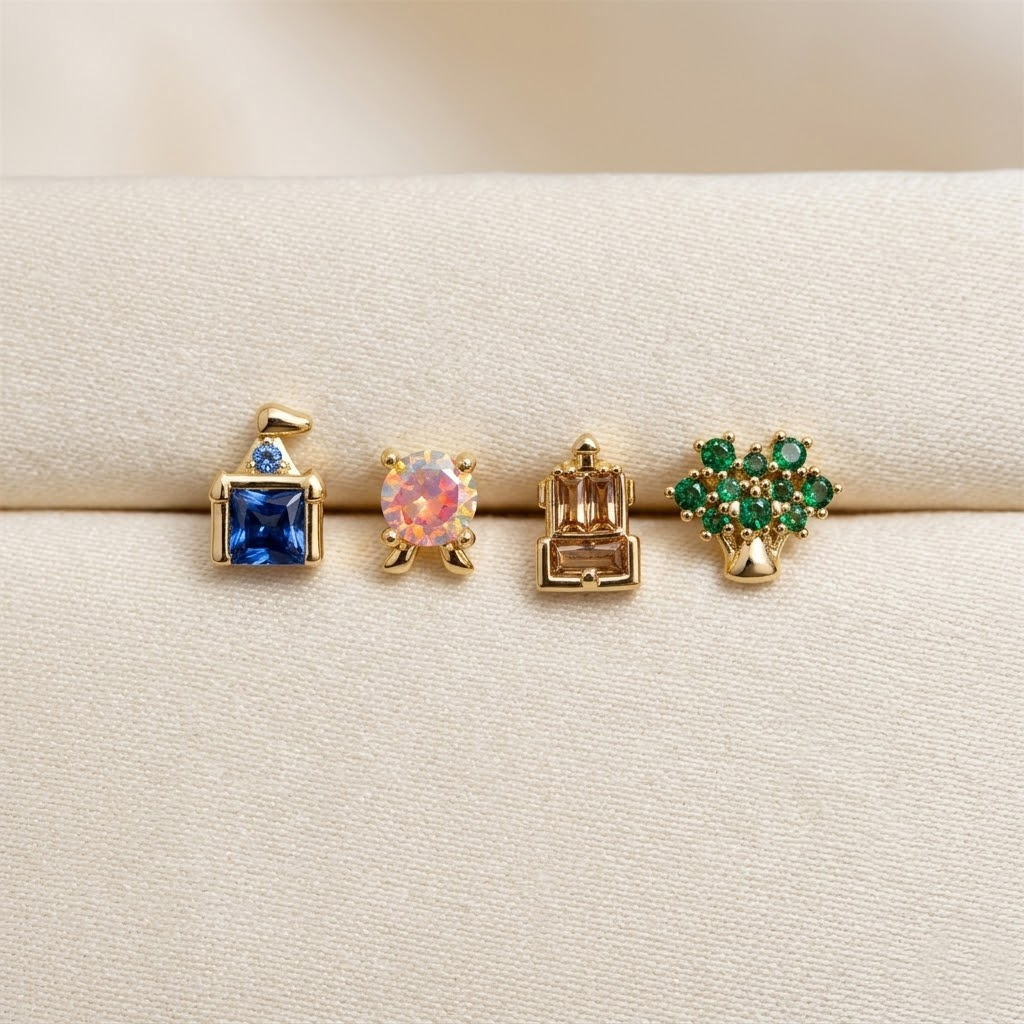 New Exquisite Cute Amusement P - Earrings 评论和价格