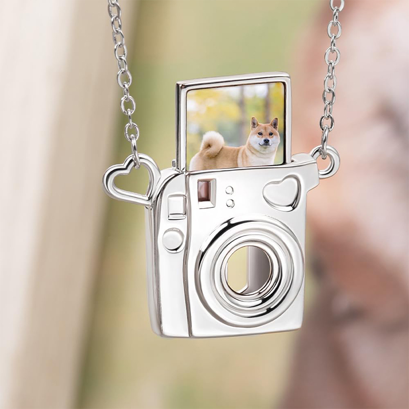 Customize Photo Brass Heart Ne - Heart Locket Necklace Photo 评论和价格