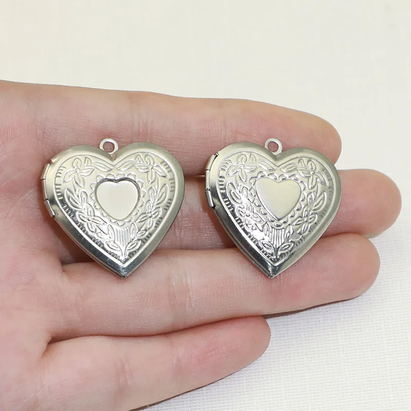 BoYuTe (20 Pieces/Lot) 316 Sta - Heart Locket Necklace Photo 评论和价格