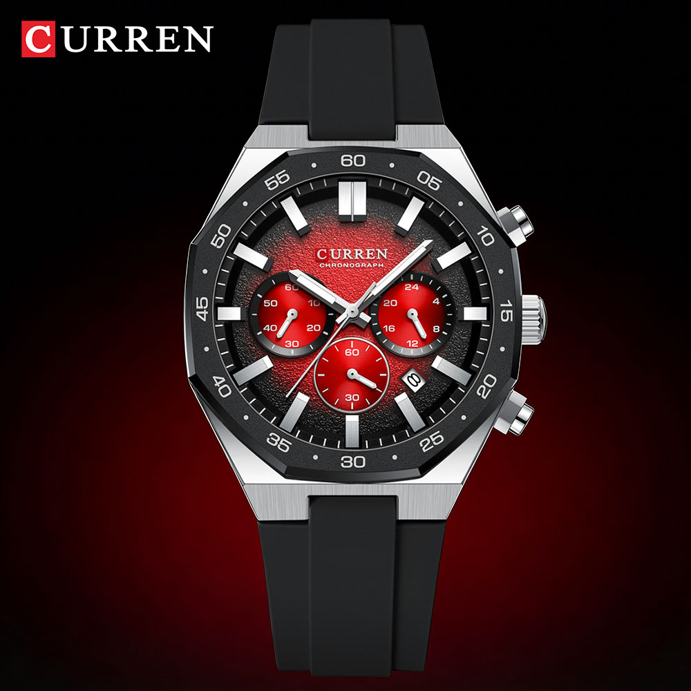 CURREN Fashion Casual Men Spor - Watch Accessories 评论和价格