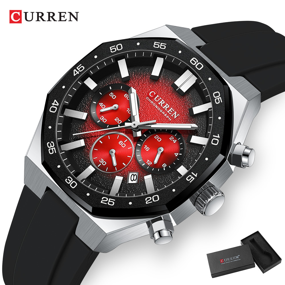CURREN Fashion Casual Men Spor - Watch Accessories 评论和价格