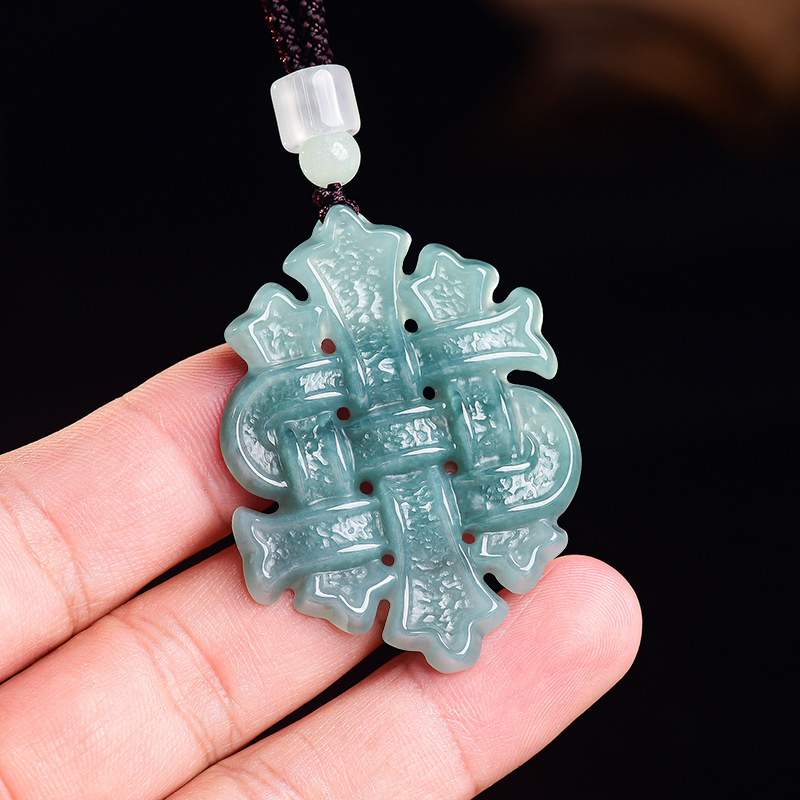 Natural Burmese Jadeite Chines - Necklaces 评论和价格