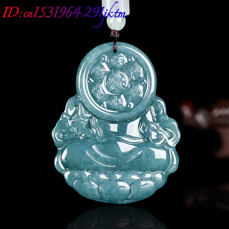 Burmese Jadeite Jambhala Penda - Necklaces 评论和价格