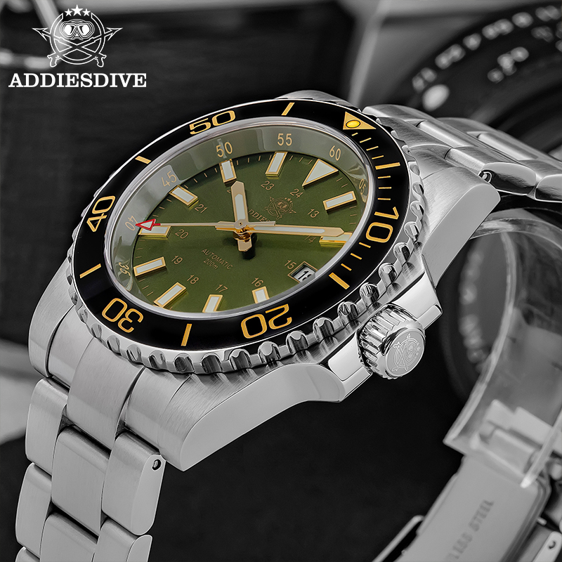 ADDIESDIVE Men's Watch 8215 Me - Watch Accessories 评论和价格