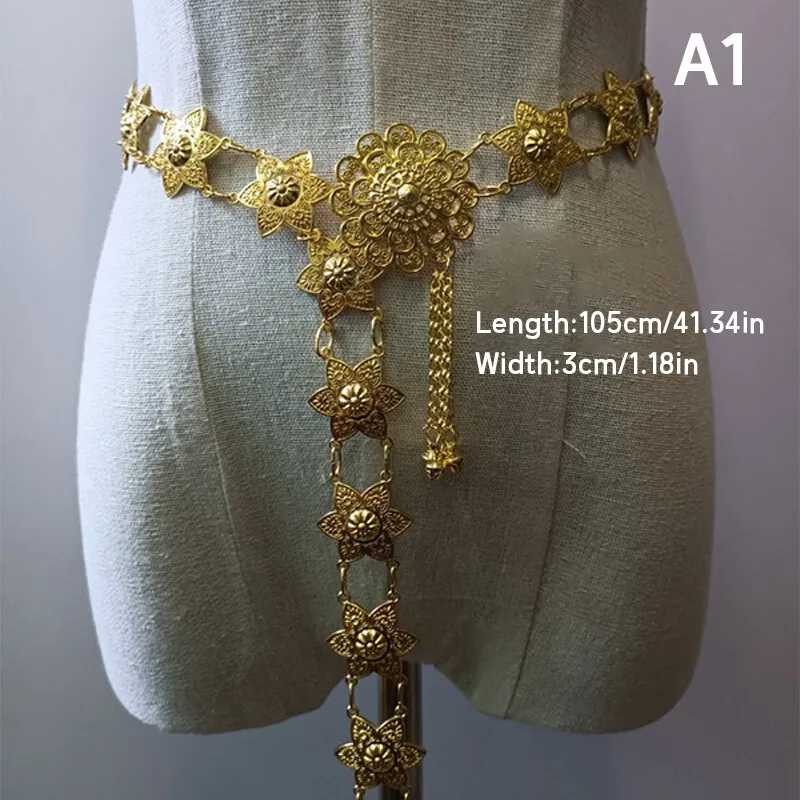 1PC Metal Thailand Waist Chain - Body Jewelry 评论和价格