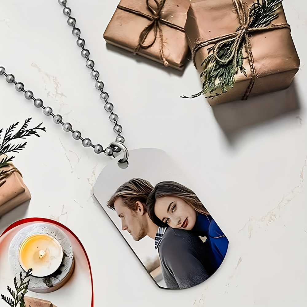 Custom Personalized Men's Pend - Custom Name Necklace Stainless Steel 评论和价格