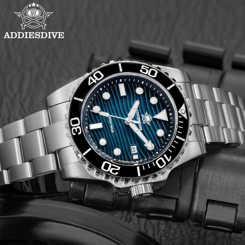 ADDIESDIVE Men's 2115 Quartz W - Watch Accessories 评论和价格